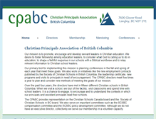 Tablet Screenshot of cpabc.ca